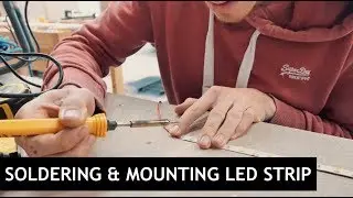 Soldering And Mounting LED Lighting In Your Camper Van