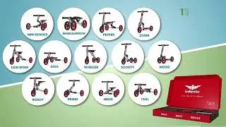 Kit constructie trotinete STEM Infento Make&Move 13in1