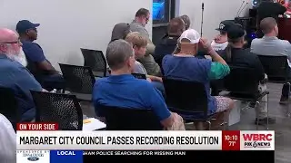 Margaret City Council passes recording resolution