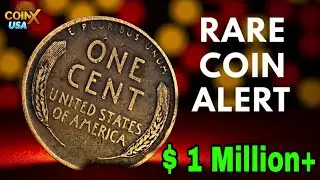 DO NOT SPEND THESE PENNIES ⚠️ Top 5 Wheat Pennies Worth Over $1 MILLION Combined | Coin X USA