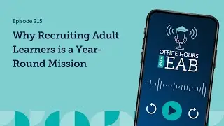 Why Recruiting Adult Learners is a Year-Round Mission