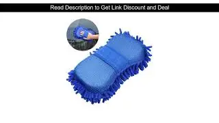 Premium  Hot Car wash gloves car cleaning sponge Car Window Cleaning Ultrafine Fiber Chenille Antho