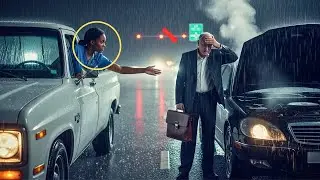 POOR BLACK NURSE HELPED AN OLD STRANDED MILLIONAIRE IN THE RAIN &mdash; THE NEXT DAY, HE MADE HER DREAM CO
