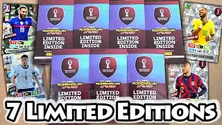 Opening 7 WORLD CUP ADRENALYN XL 2022/23 Limited Edition Packs | Limited Edition In Every Pack