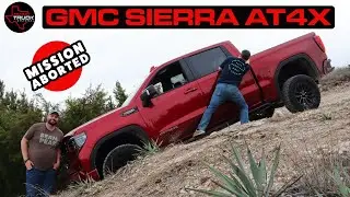 Миссия прервана: GMC Sierra 1500 AT4X проходит наш внедорожный тест