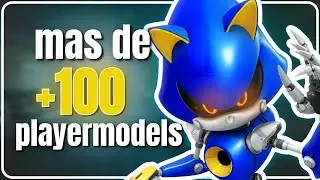 Pack de M&Aacute;S de 100 PLAYERMODELS para GMOD