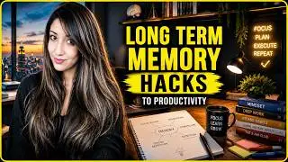 (135)  Intentional Boost to Long Term Memory: Attention to Productivity (Learn Study Tip Brain Hack)