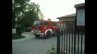 [HIT!!!] Wyjazd alarmowy zastępu GCBA 6/32 Jelcz 004 z OSP KSRG Łoniów
