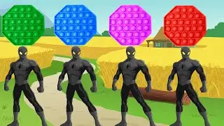Spider-Man - Pop It - Wrong Heads Top Superheroes Puzzle