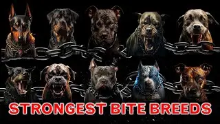 Top 15 Dog Breeds with the Strongest Bite Force in the World