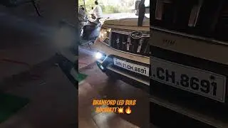 Branford led bulb 300 watt install in bolero 🚘💥💯🔥