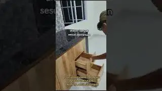 KITCHEN SET ESTETIK FULL KAYU SOLID