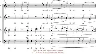 Bruckner | Os justi [&aacute; 4-8; Voces8]