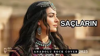 Saçların (Mustafa Yıldızdoğan) Anadolu Rock Cover[2025] #aicover #turkishpsychedelic