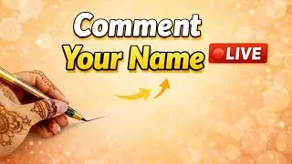 My first live writing name live cursive writing subscriber's 4000 watch time 15 din pura kaise kare