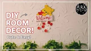 😍You WON'T BELIEVE How Easy This Room Decor Is! (MUST SEE!) 🤯✨I Used The Cutest Disney Hack! 🍯🐻 DIY 