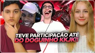 REACT EM CASAL - COMO OS MONO CHAMPIONS REALMENTE JOGAM LEAGUE OF LEGENDS #2