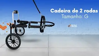 Como Montar a Cadeira de 2 Rodas G com Rodas 12