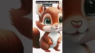 little squirrel🐿 story.... #animation #cartoon #hindistories #moralstories