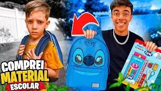 COMPREI MATERIAL ESCOLAR PRO MEU FILHO! *ele fez birra?