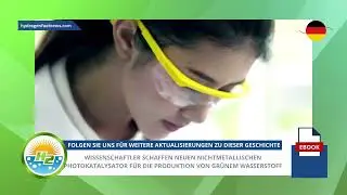 [German] Scientists create new non-metallic photocatalyst for green hydrogen production