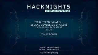 Yerli Yazılımların Ulusal Güvenliğe Etkileri | Osman Doğan - Founder @Gaissecurity