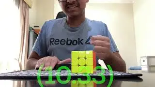 3x3 Rubik's cube average - 11.76 [PB2] #speedcubing #yt #cubing #speedsolving #gancube #puzzle #toy