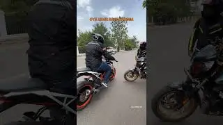373 cc Battel in funny Side #shorts #duke250 #duke250 #ktm #bajajdominar400 #dominar400