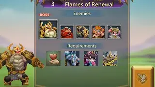 🗡Lords Mobile - Stage 3 - Flames of Renewal