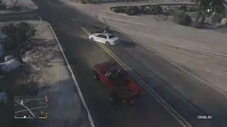 GTA V Cops run over Dirt Bike part 13