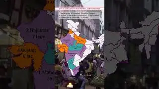 Top 10 Indian States With Highest Jain Population #shortvideo #shorts #india #jainism #population