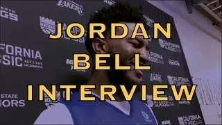 Entire JORDAN BELL interview: parade, filling void left by JaVale, got dunked on by Kendrick Nunn