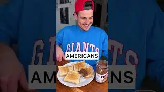 NUTELLA🌰 or PEANUT BUTTER🥜?😎&hearts;️ | Normal vs Americans | CHEFKOUDY