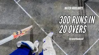 We Equalled SRH record of 125 in 6 Overs 🔥😮| Our Highest score in a T20 match😎