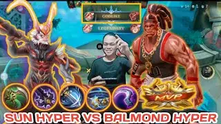 Sun Vs Balmond, Sun Hyper Vs Balmond Hyper, Build Sun Tersakit, Emblem Sun, MLBB