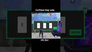 PASSWORD CHANGED ⚠️1V1-2V2 Headshot craftland map code New Pass 2025 🔥 | by HN SHRI#craftland#hnshri