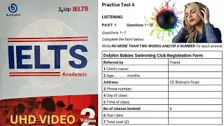 Dolphin Babies Swimming Club Registration Form (IDP New Listening )