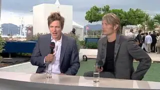 Mads Mikkelsen & Thomas Vinterberg - Cannes 2012 The Hunt Interview