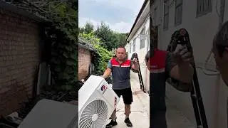 How to lift a refrigerator compressor with one hand #shorts