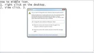 how to middle icon
