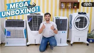 Best 4 Symphony Desert Air Coolers 2023 | Air Speed, Air Delivery, Noise, Temperature Drop Tests 🤩🌪