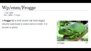 a frogge