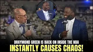 Draymond Green RETURNS to Inside the NBA & Instantly Causes CHAOS!