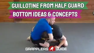 Guillotine from Half Guard Bottom PLUS Additional Ideas and Concepts - Jason Scully