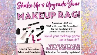 Gail's Shake up your Makeup bag! Concealers, primer, and foundation! #MyMKSkin