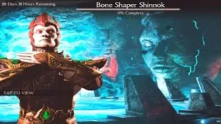 Mortal Kombat X (iOS) - Bone Shaper Shinnok Challenge - Battle 1 (Normal Difficulty)