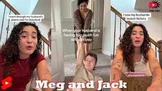 *1 HOUR* Funny Meg and Jack Shorts 2025 | Enjoy Couple Meghan and Jack Shorts 2025 #part2
