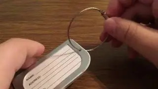 Kollea Heavy Duty Aluminum Luggage Tag Business Card Holder Review