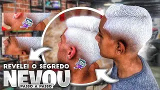 COMO DEIXAR O CABELO BRANCO NEVE 🥶🥶 Passo a Passo PLATINADO  (Sem Ardência) ❄️🧊🧊😱