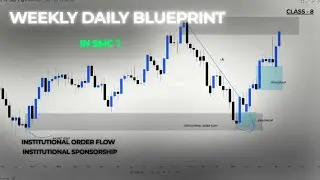 Institutional Order Flow + Sponsorship Full Breakdown | Weekly Daily Blueprint Smart Money Concept